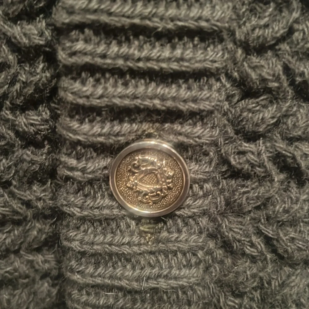 United Colors Of Benetton Dark Gray Cardigan - Picture 3 of 7